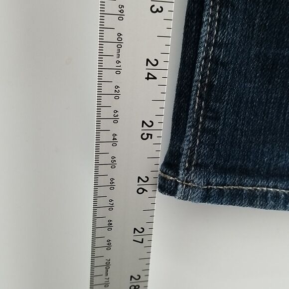 Lucky Brand Jeans Women's Size 26 Bridgette Skinny Blue Mid-Rise 5 Pocket Denim - Picture 6 of 12
